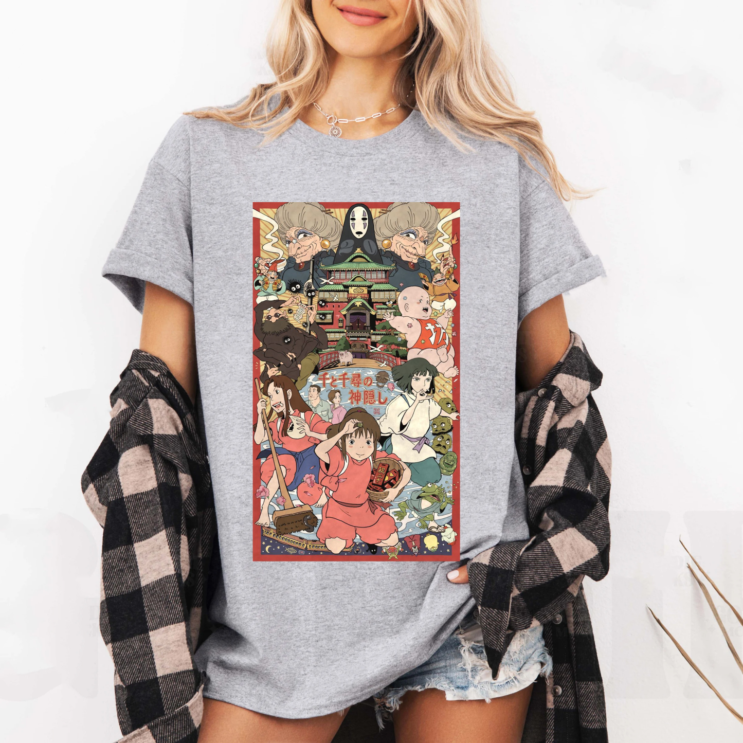 Ghibli Spirited Away No Face Chihiro Tee/Sweatshirt/Hoodie