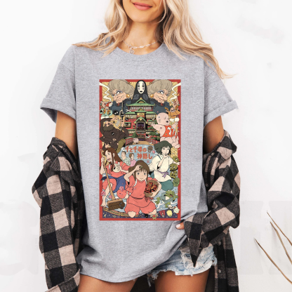 Ghibli Spirited Away No Face Chihiro Tee/Sweatshirt/Hoodie