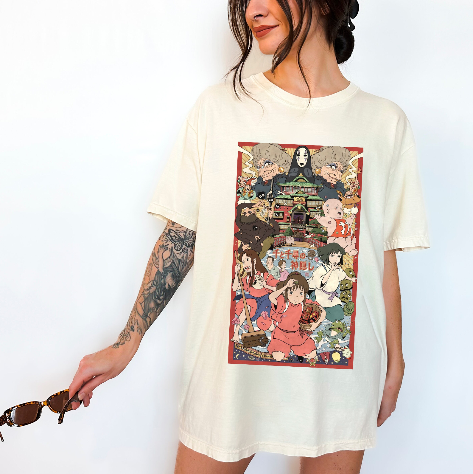 Ghibli Spirited Away No Face Chihiro Tee/Sweatshirt/Hoodie