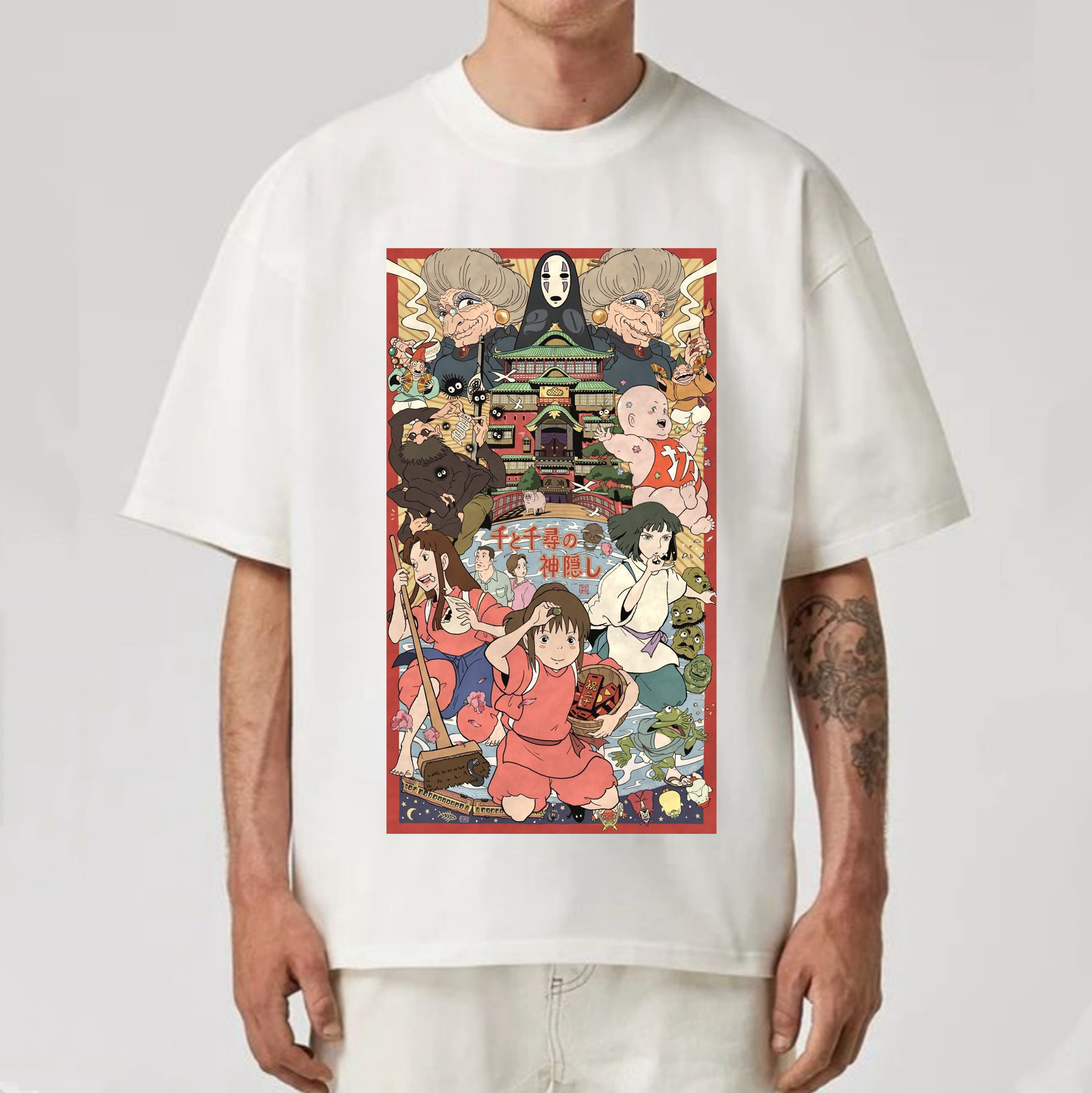 Ghibli Spirited Away No Face Chihiro Tee/Sweatshirt/Hoodie