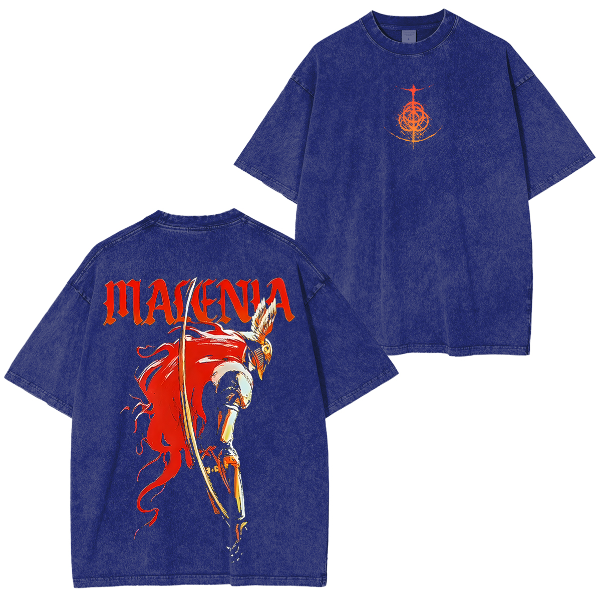 Elden Ring Malenia Unisex Washed T-Shirt