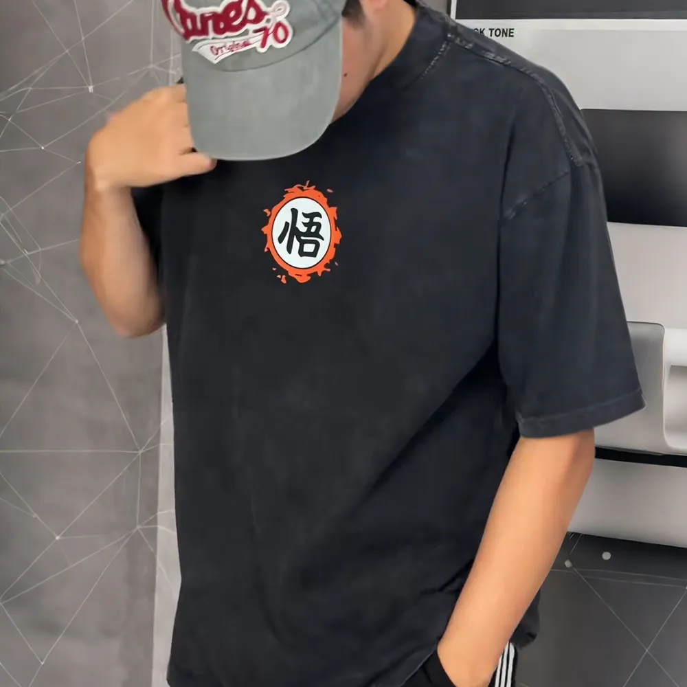 Dragon Ball Kamekameha Vintage  Unisex Washed T-Shirt