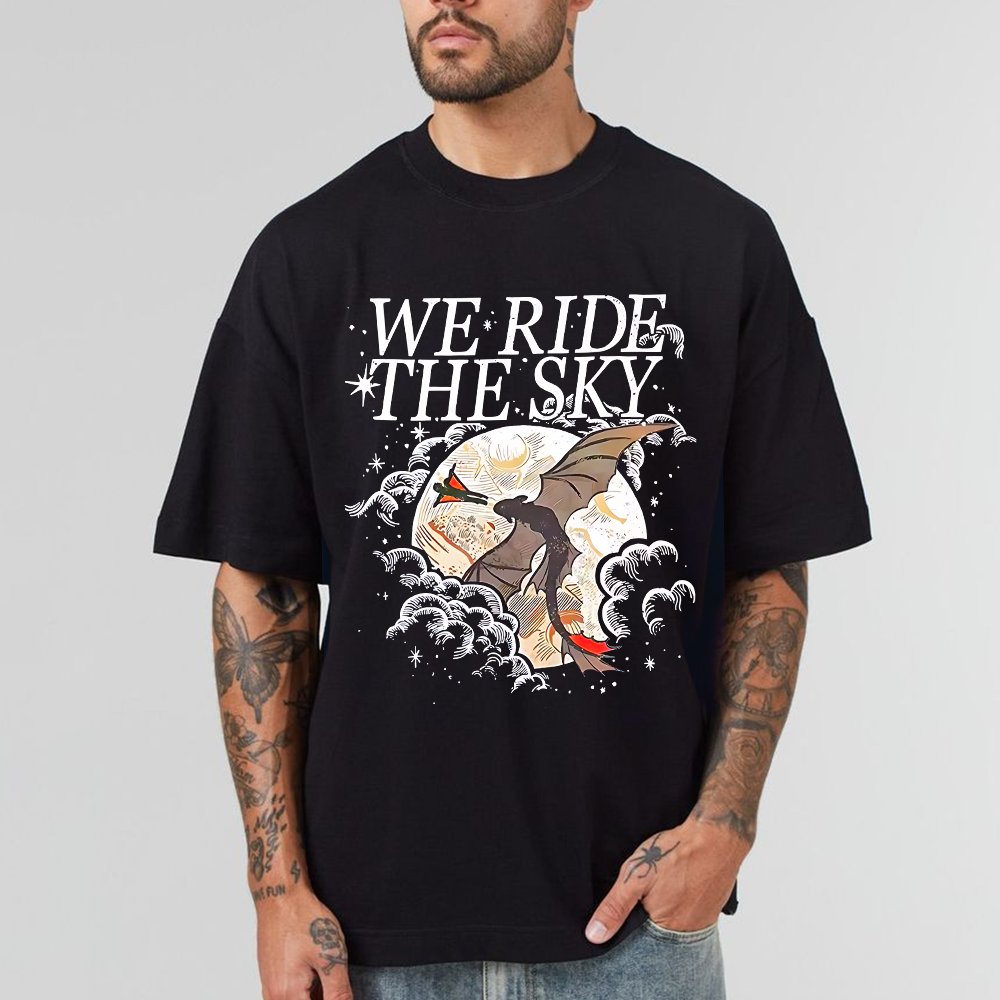 How to Train Your Dragon,WE RIDE THE SKY T-Shirt