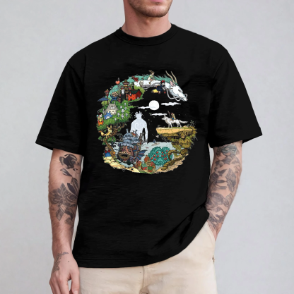 Ghibli Characters Graphic Tee/Sweatshirt/Hoodie