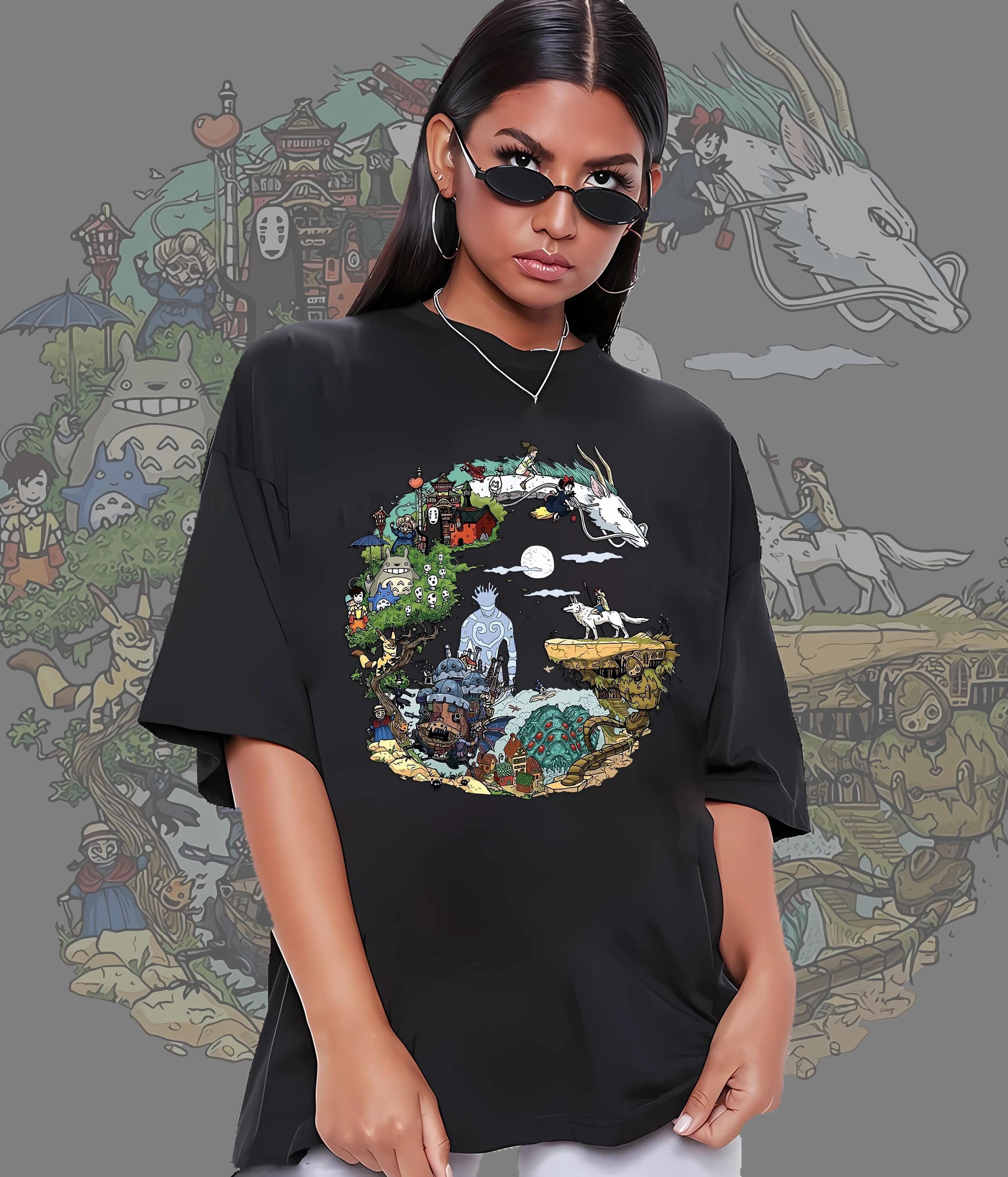 Ghibli Characters Graphic Tee/Sweatshirt/Hoodie
