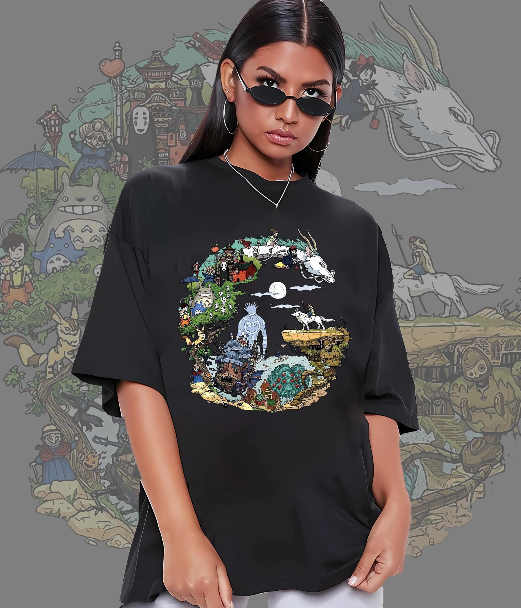 Ghibli Characters Graphic Tee/Sweatshirt/Hoodie