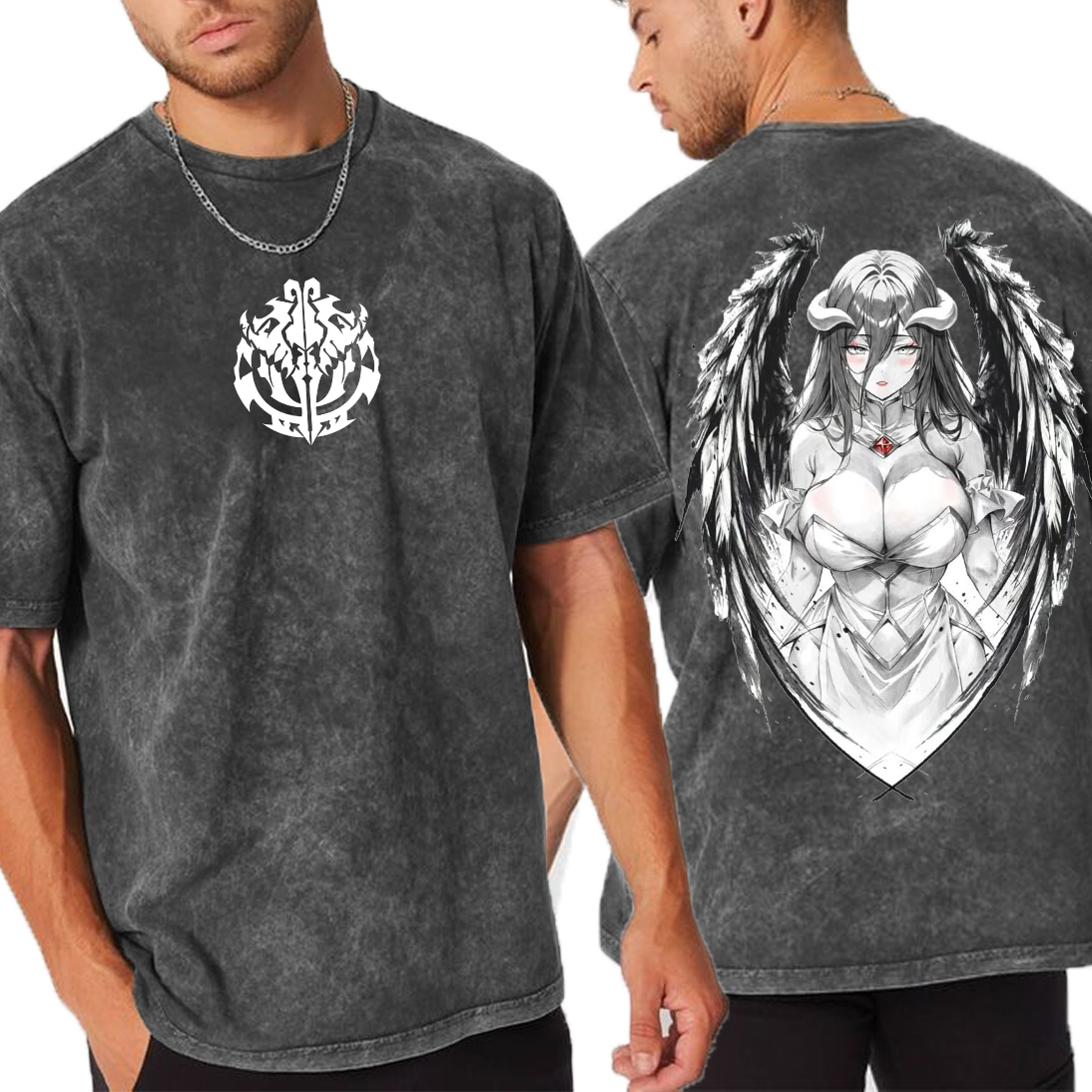Albedo Overlord Vintage Unisex Washed T-Shirt