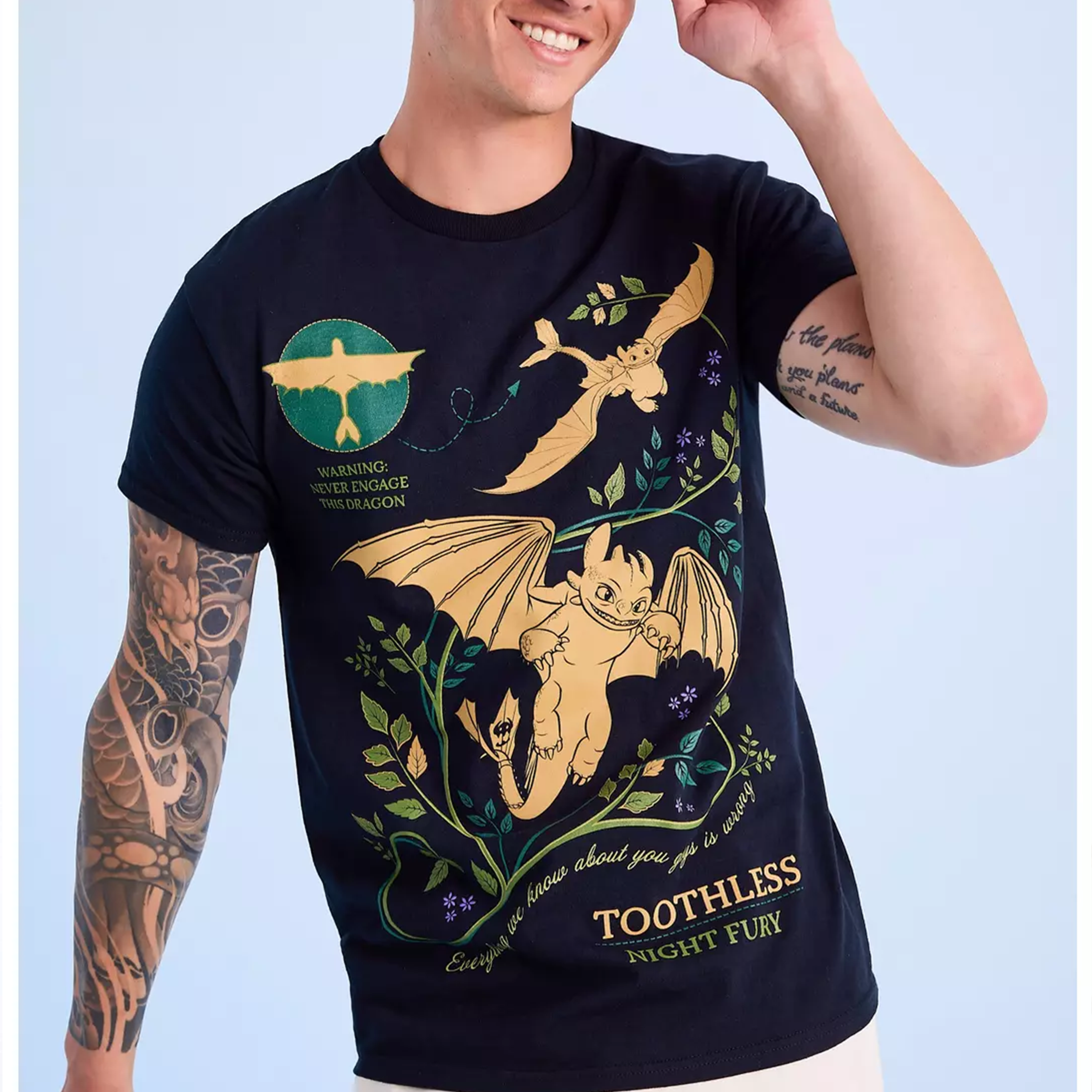 How to Train Your Dragon Toothless T-Shirt