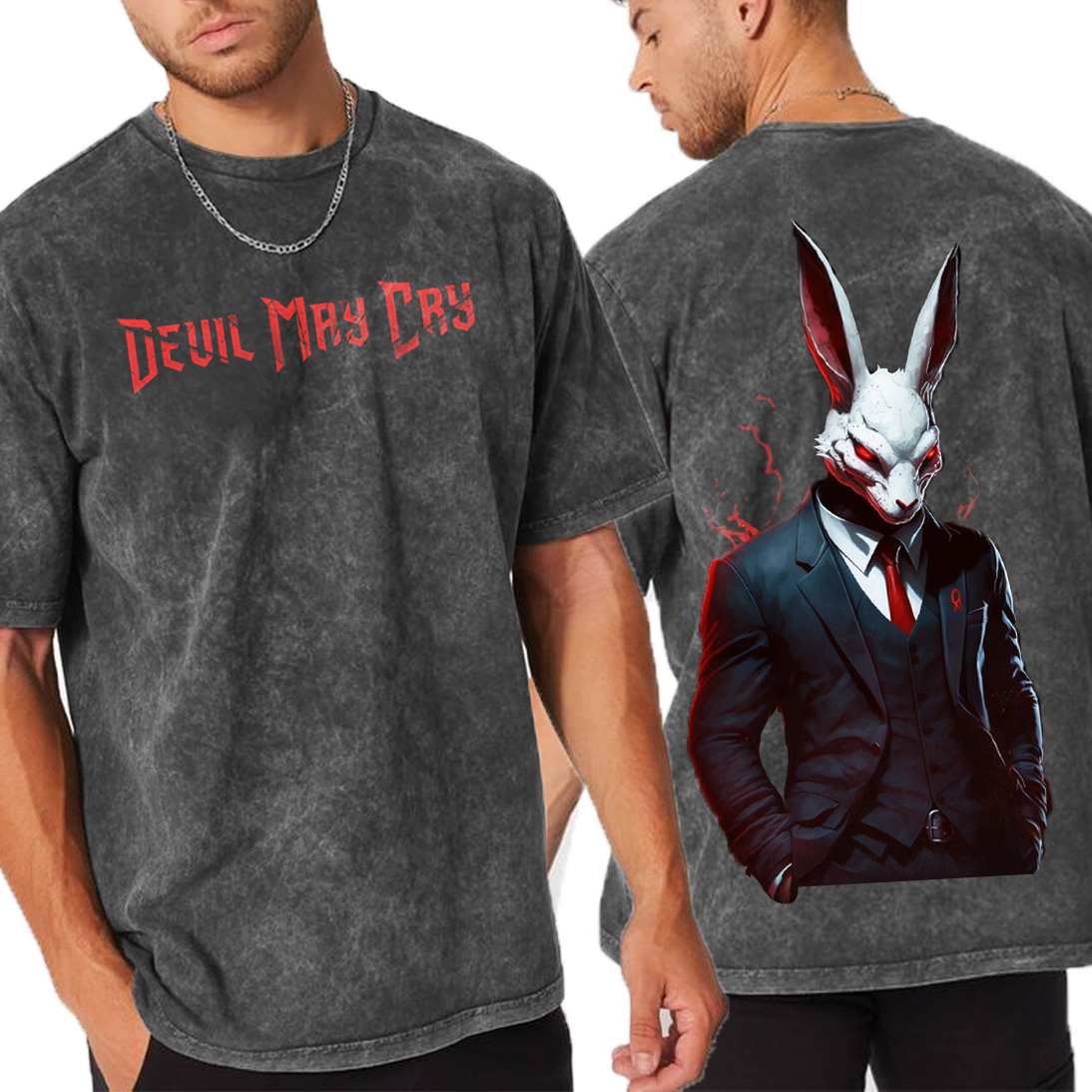 Devil May Cry Unisex Washed T-Shirt