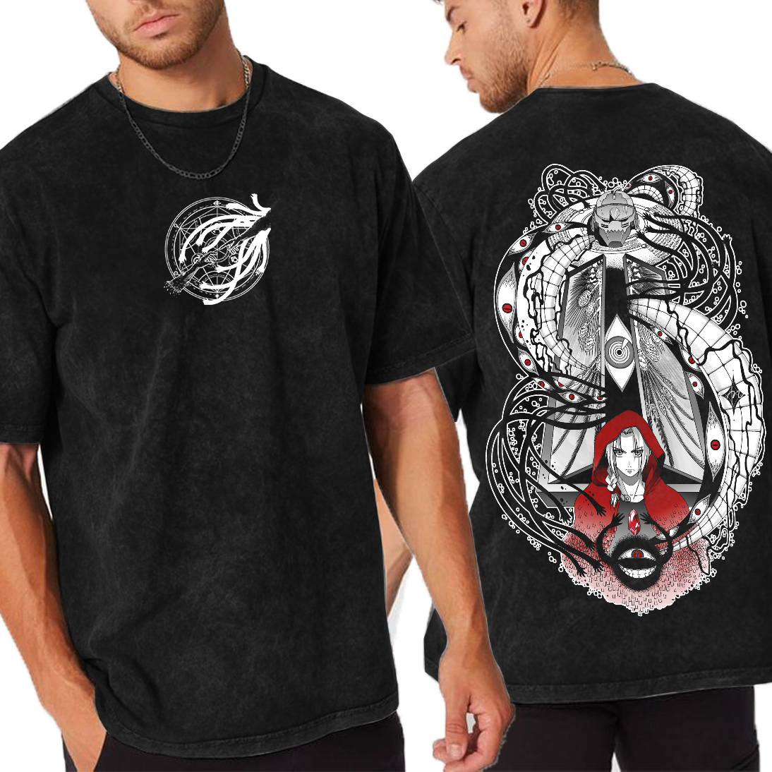 Fullmetal Alchemist Unisex Washed T-Shirt