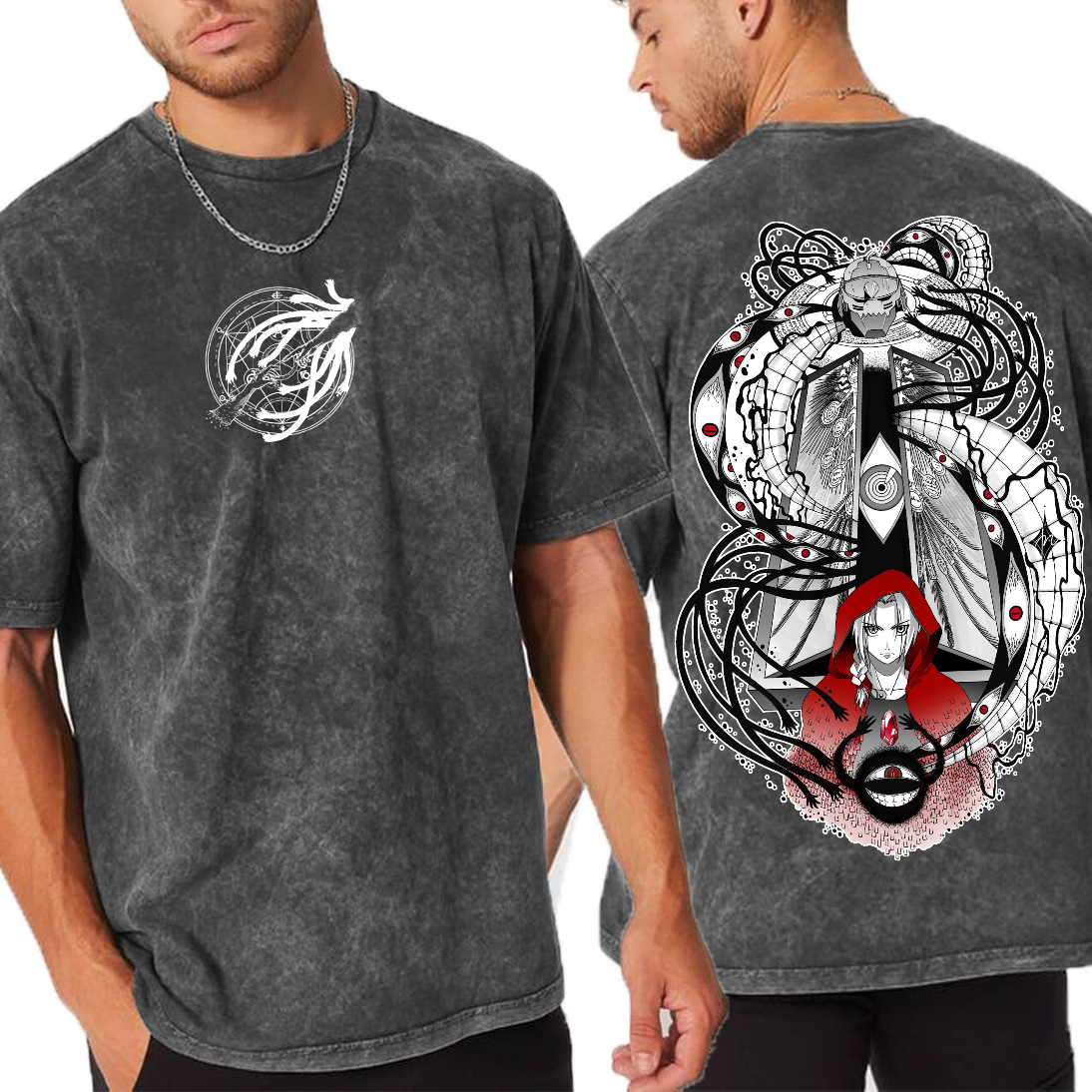 Fullmetal Alchemist Unisex Washed T-Shirt