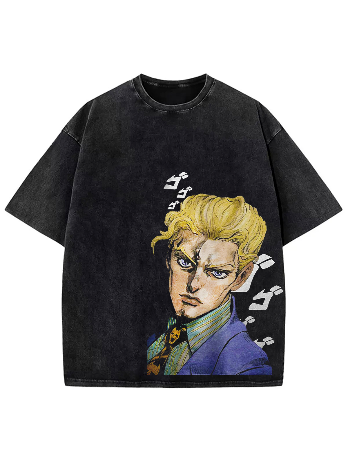 JoJo��s Bizarre Adventure Anime Unisex Washed T-Shirt