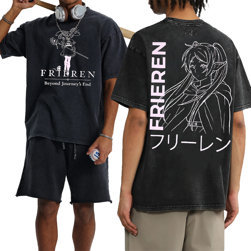 Frieren Unisex Washed T-Shirt