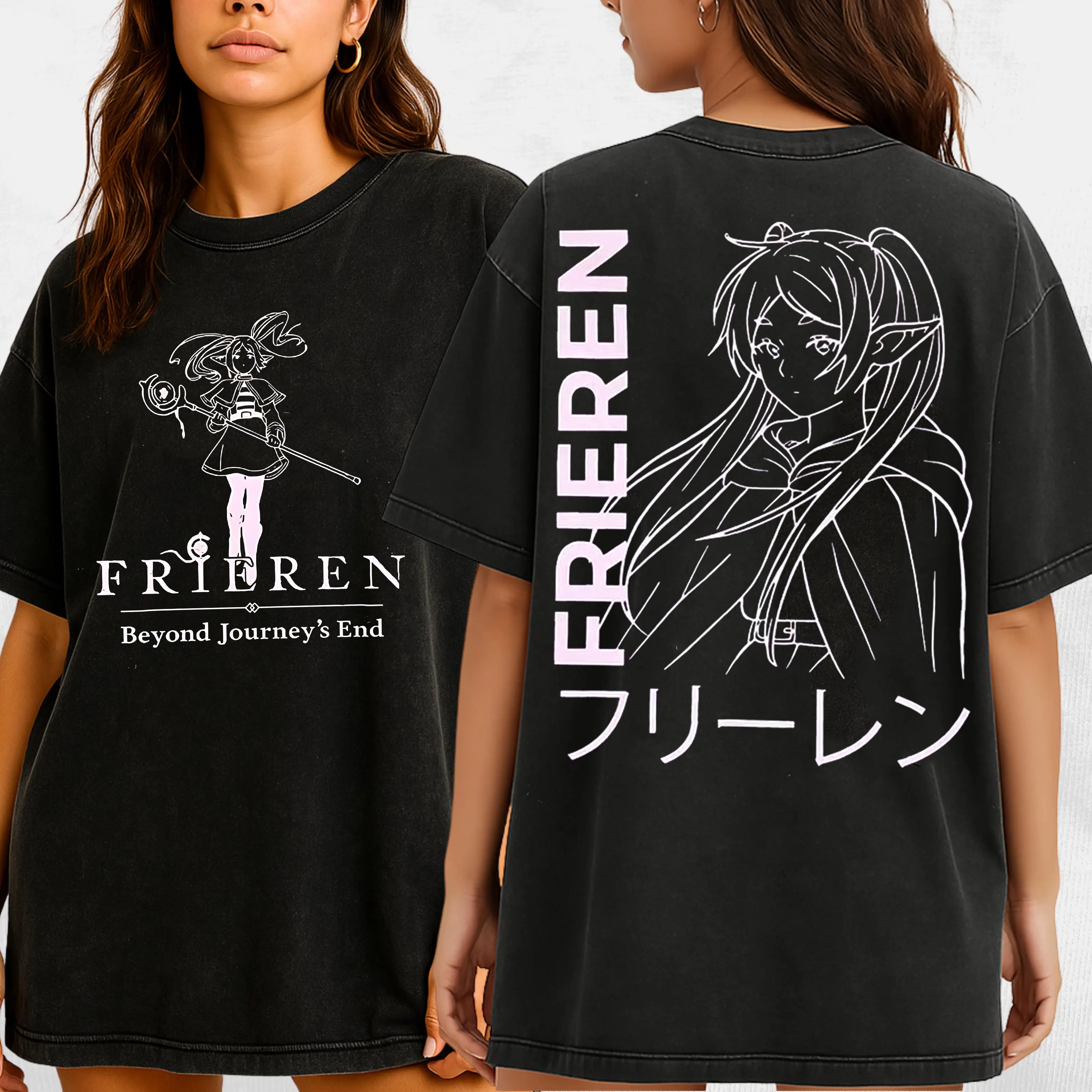 Frieren Unisex Washed T-Shirt