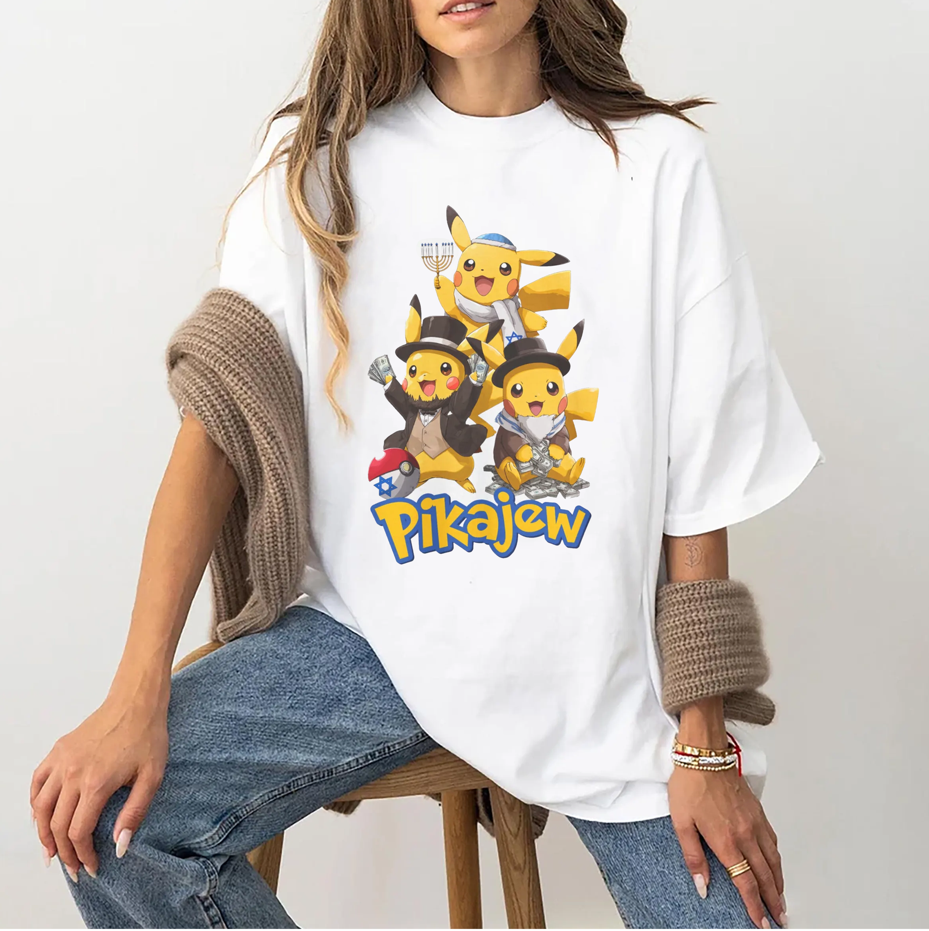Pikajew Pikachu Pokemon T-Shirt