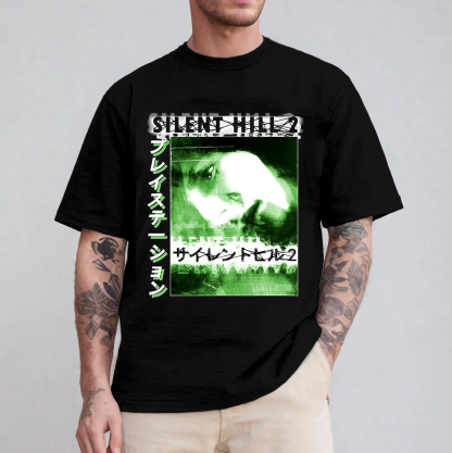 Silent Hill 2 2001 Survival Horror Vide Game T-Shirt