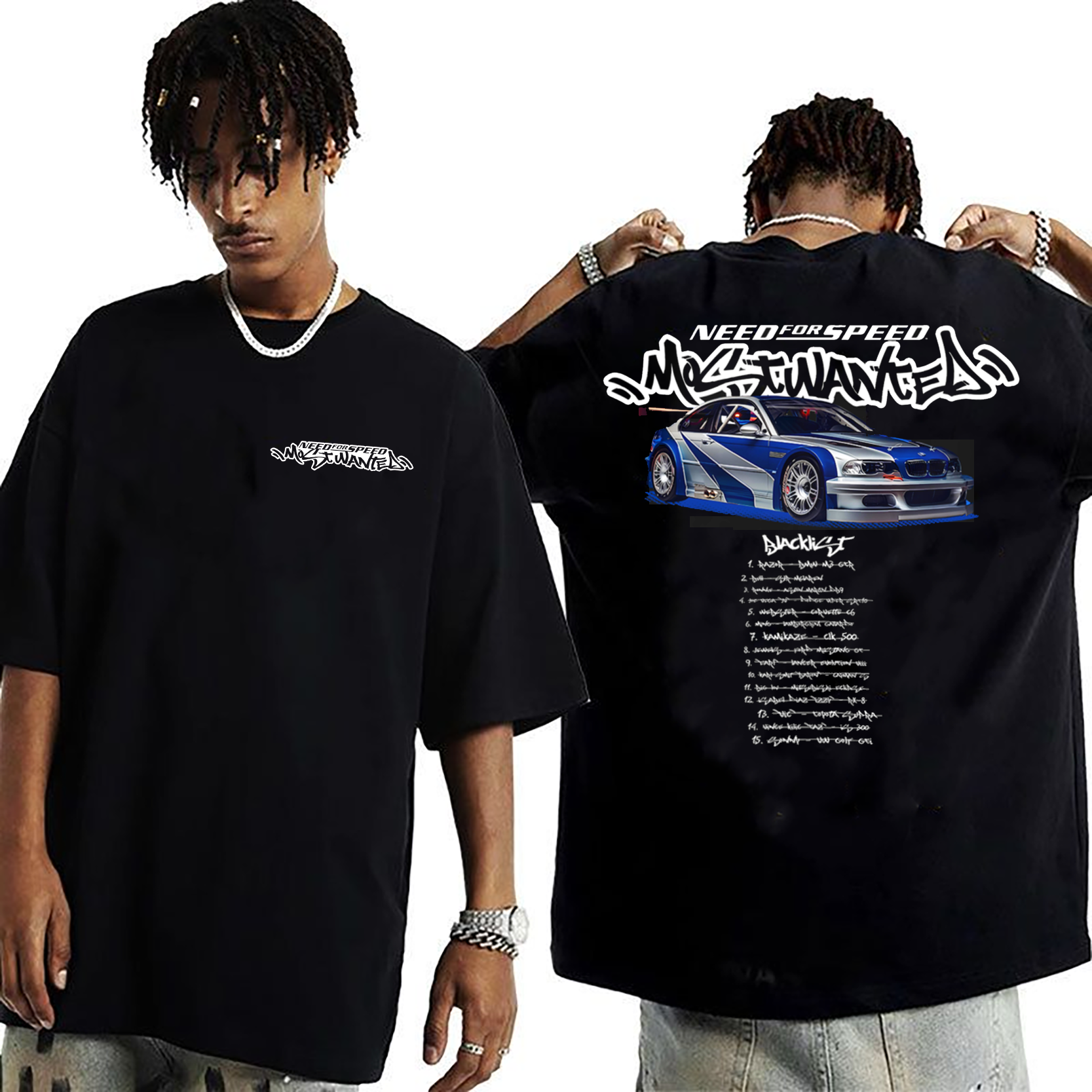 BMW M3 GTR Need for Speed Most Wanted T-Shirt