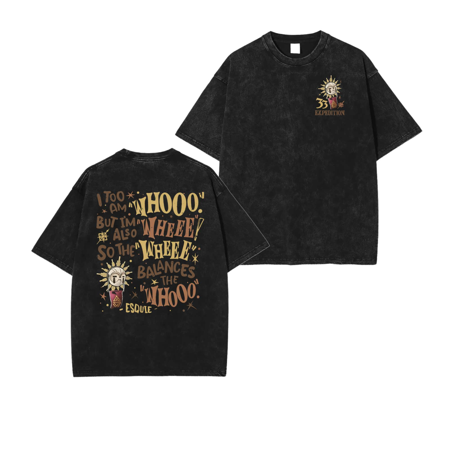 Esquie ?C Clair Obscur Expediton33 2Side T-Shirt