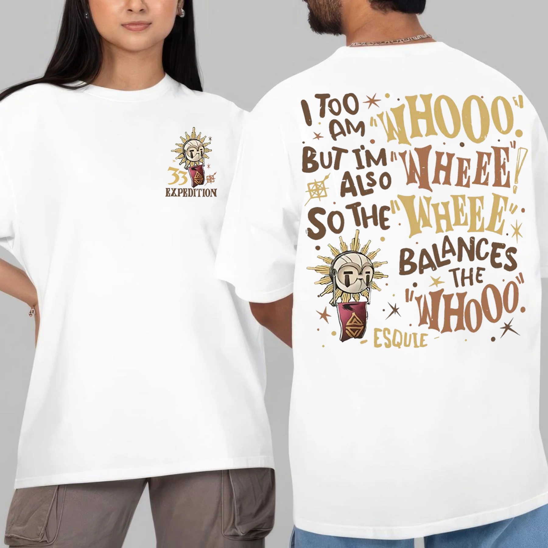 Esquie ?C Clair Obscur Expediton33 2Side T-Shirt