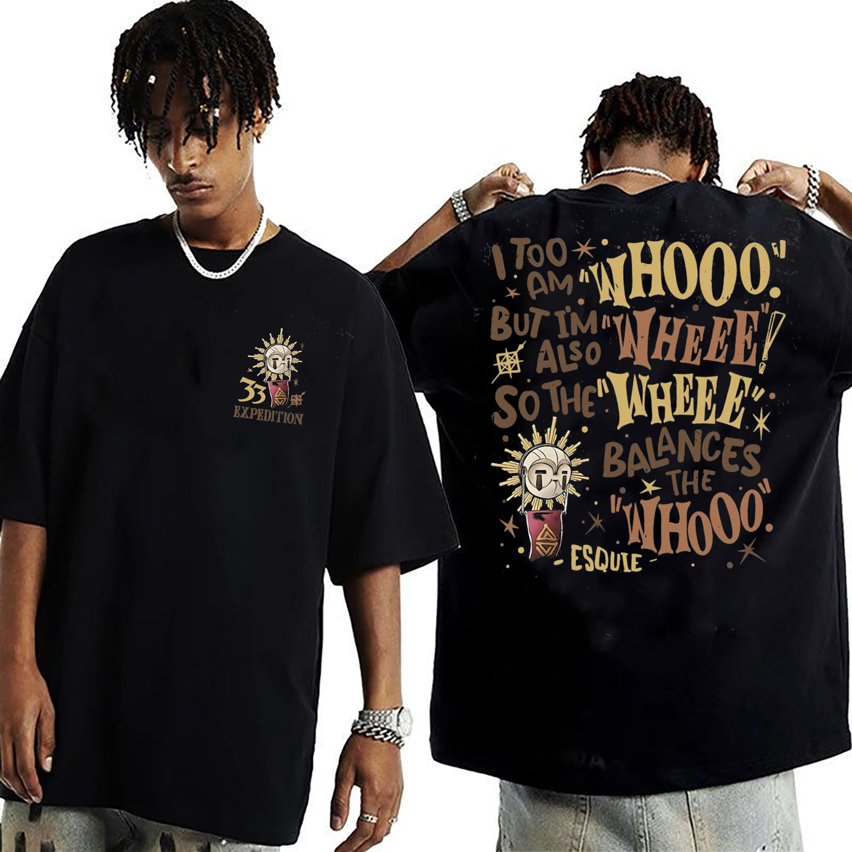 Esquie ?C Clair Obscur Expediton33 2Side T-Shirt