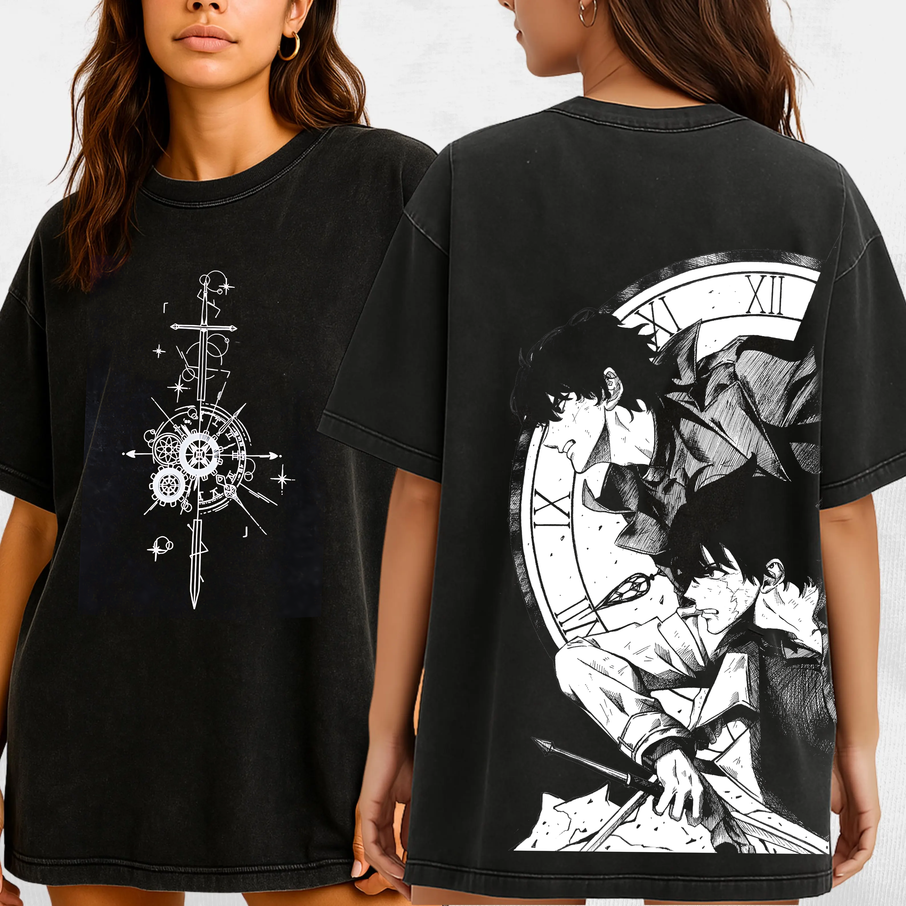 Kim Dokja Omniscient Readers Viewpoint Anime Unisex Washed T-Shirt