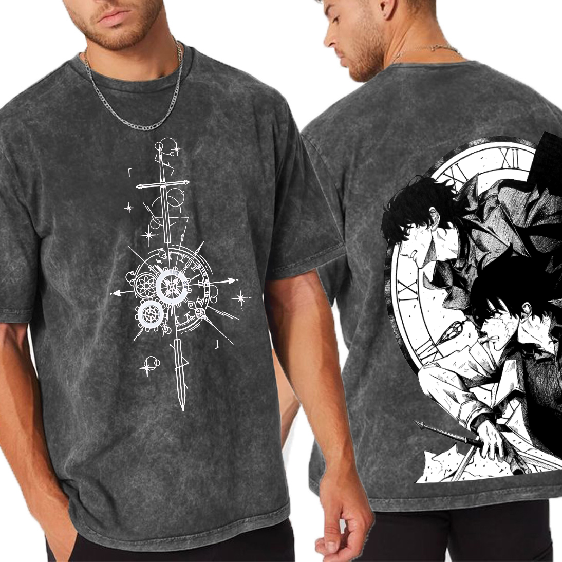 Kim Dokja Omniscient Readers Viewpoint Anime Unisex Washed T-Shirt