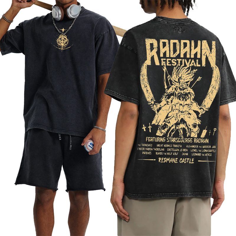 Elden Ring Unisex Washed T-Shirt