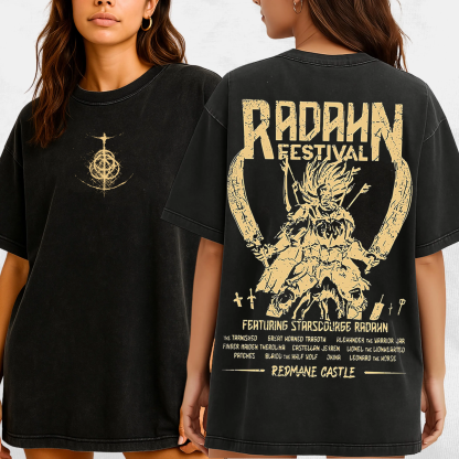 Elden Ring Unisex Washed T-Shirt