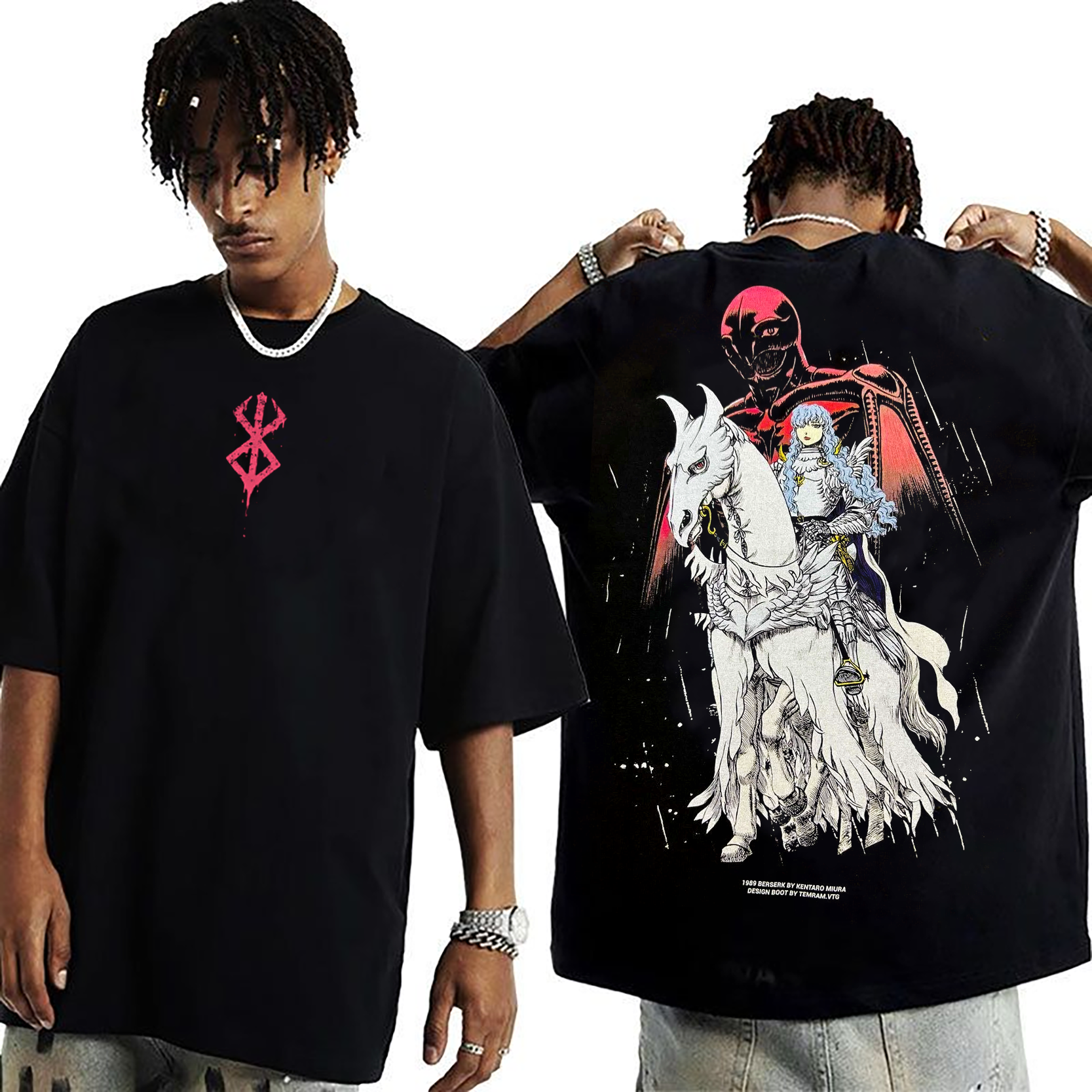 Berserk Griffith Vintage 90s T-Shirt