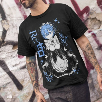 Re Zero Anime T-Shirt