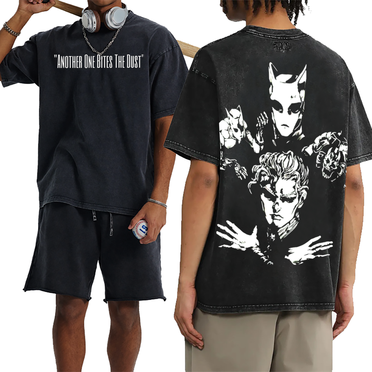 Another One Bites The Dast JoJo,JoJos Bizarre Adventure Anime Unisex Washed T-Shirt