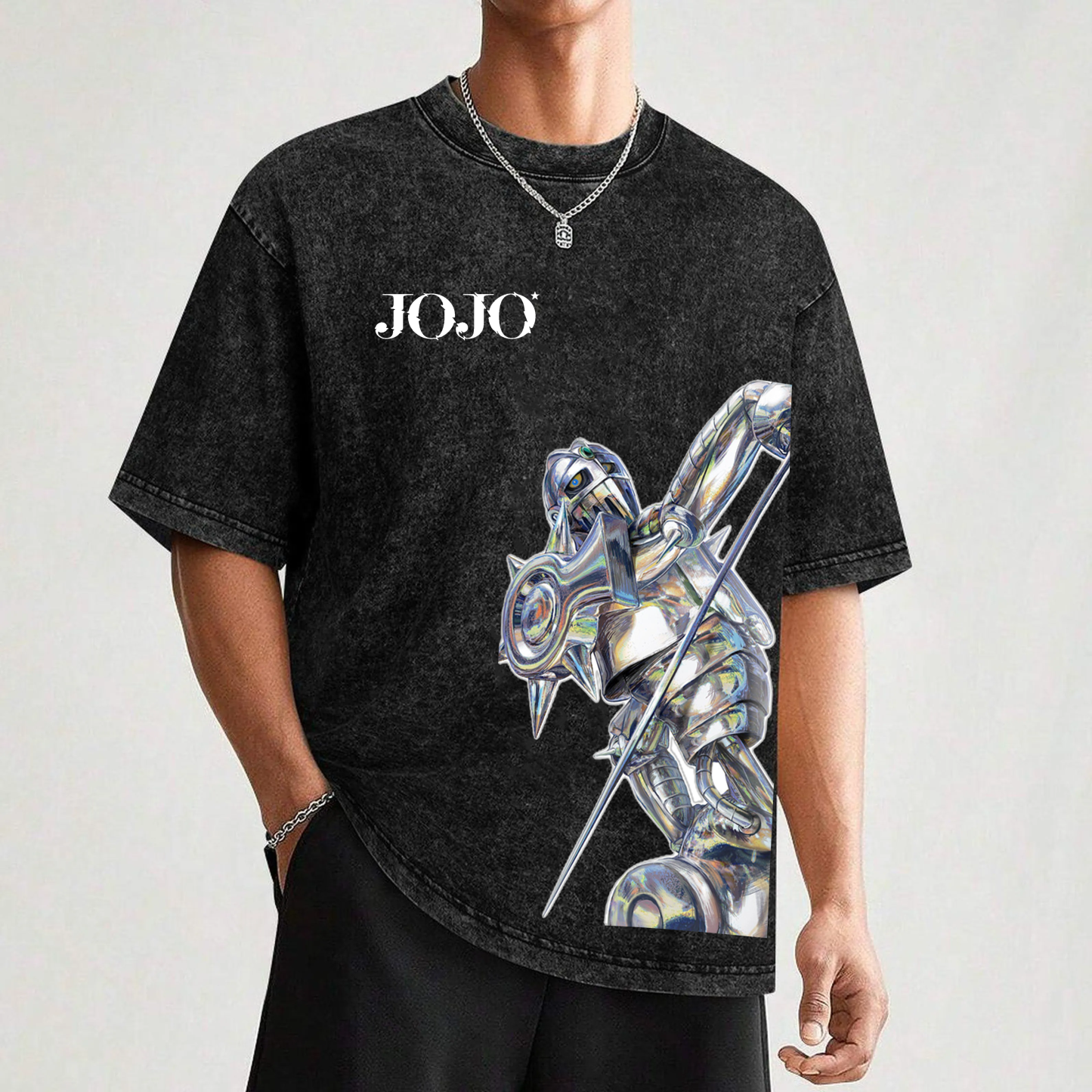 JoJos Bizarre Adventure Anime Unisex Washed T-Shirt