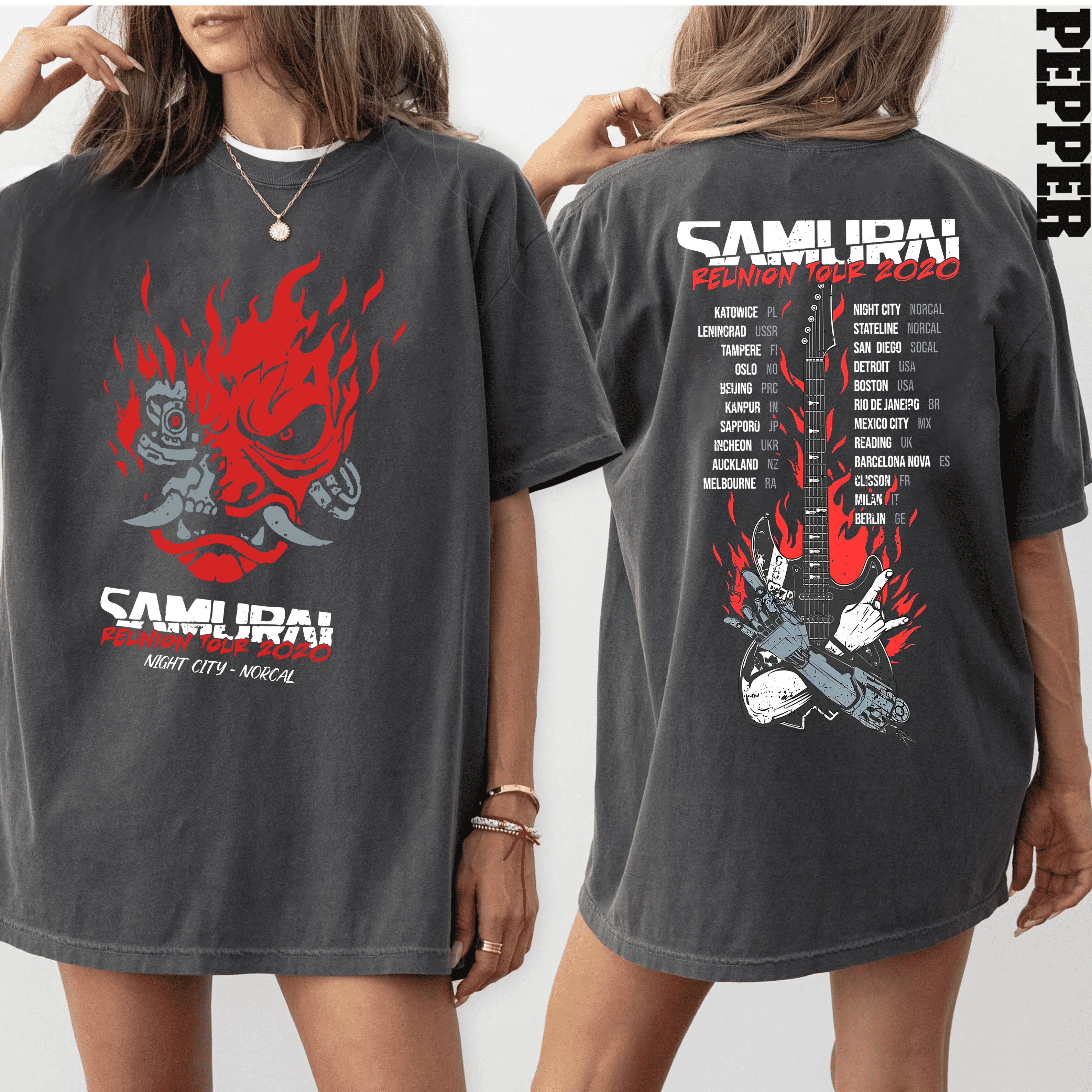 Samurai Reunion Tour T-Shirt