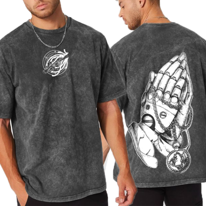 Fullmetal Alchemist Anime  Unisex Washed T-Shirt