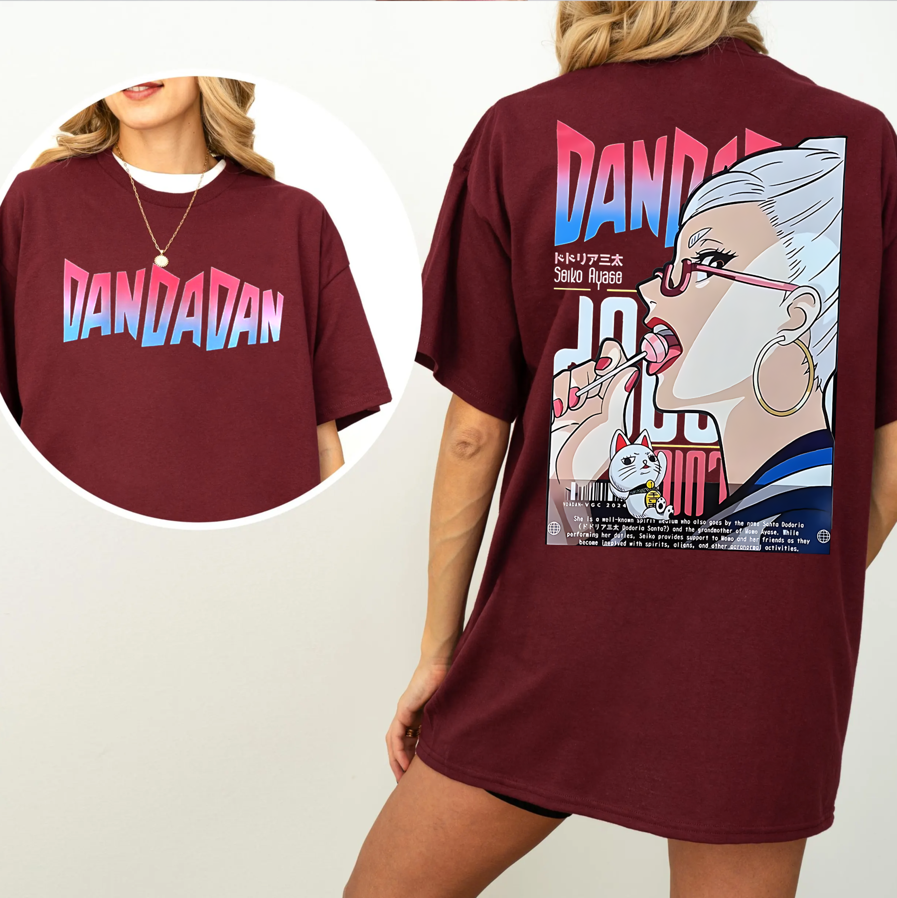 Dandadan Seiko Ayase  Two Sides T-Shirt