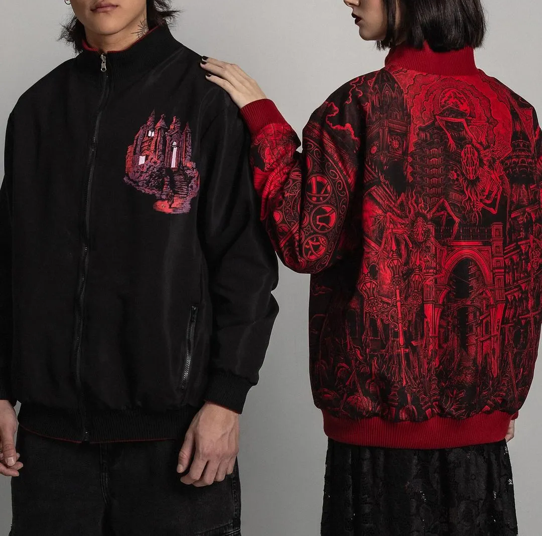 Bloodborne Reversible Bomber Jacket