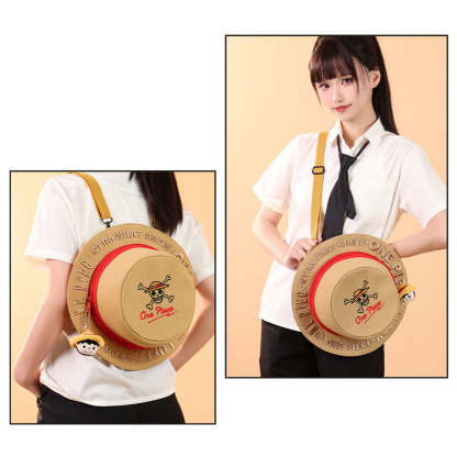 One Piece Luffy Straw Hat Backpack