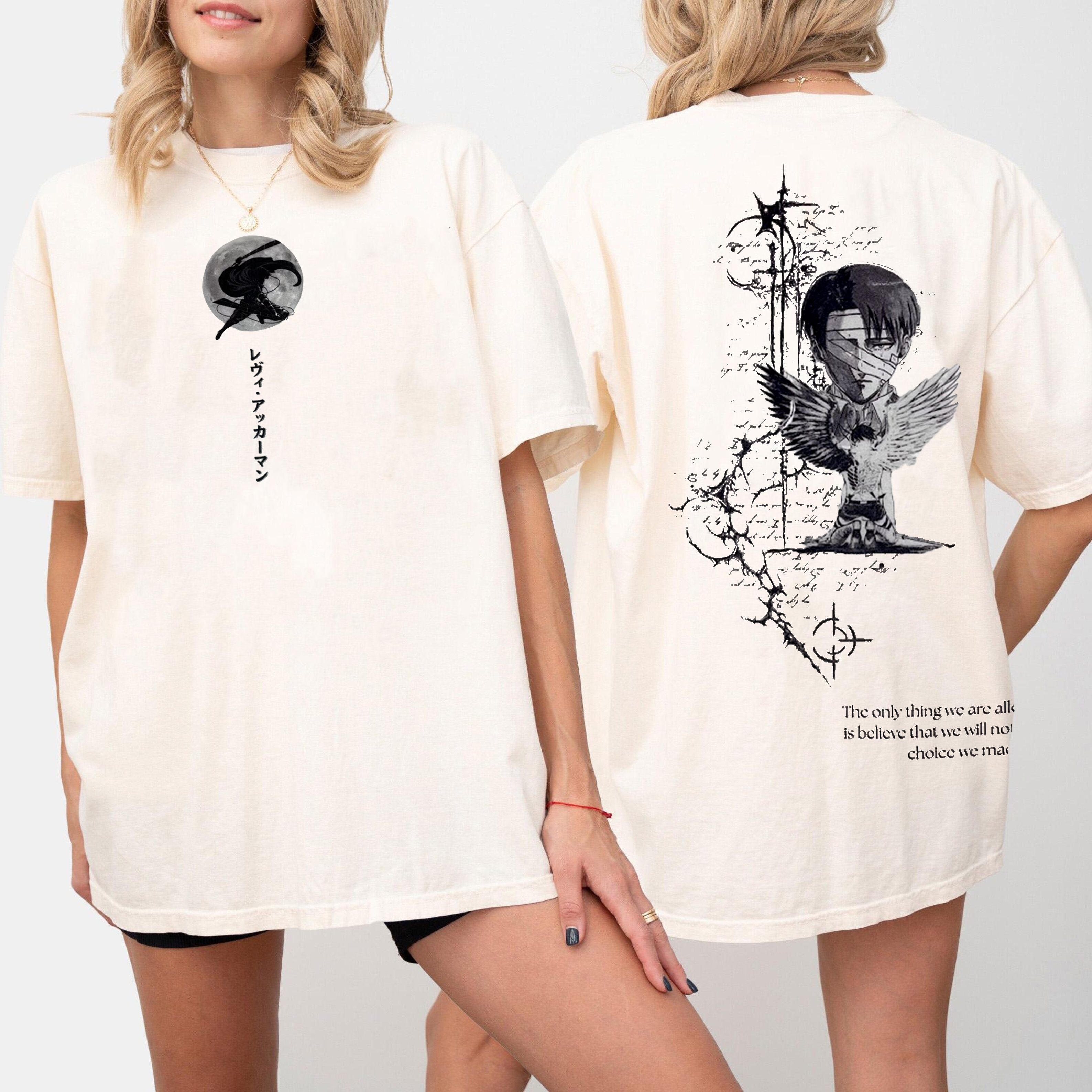 Levi Ackerman-Attack on Titan spired Unisex Shirts/Crewneck/Hoodie