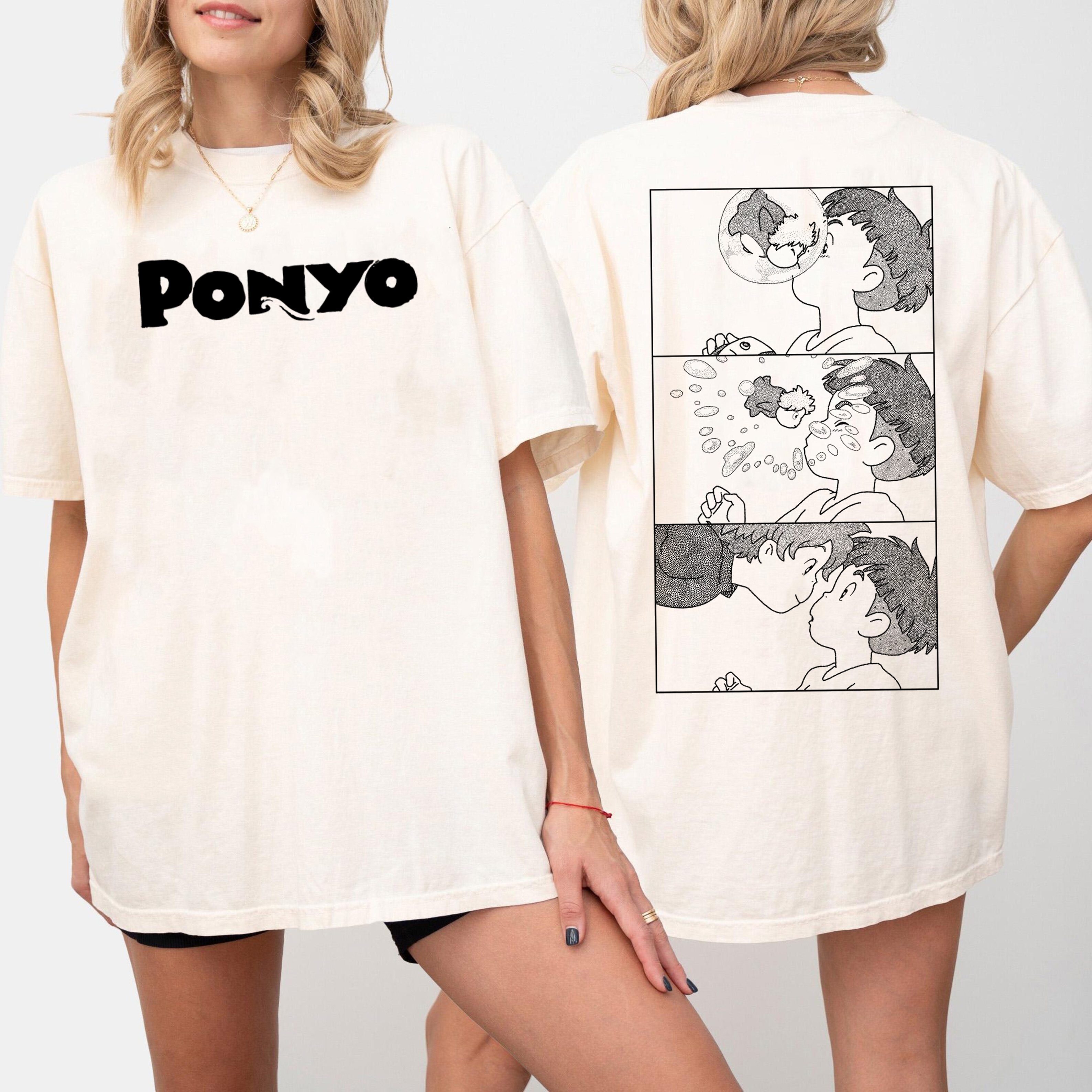 Ponyo,Ghibli Anime Unisex Shirts/Crewneck/Hoodie