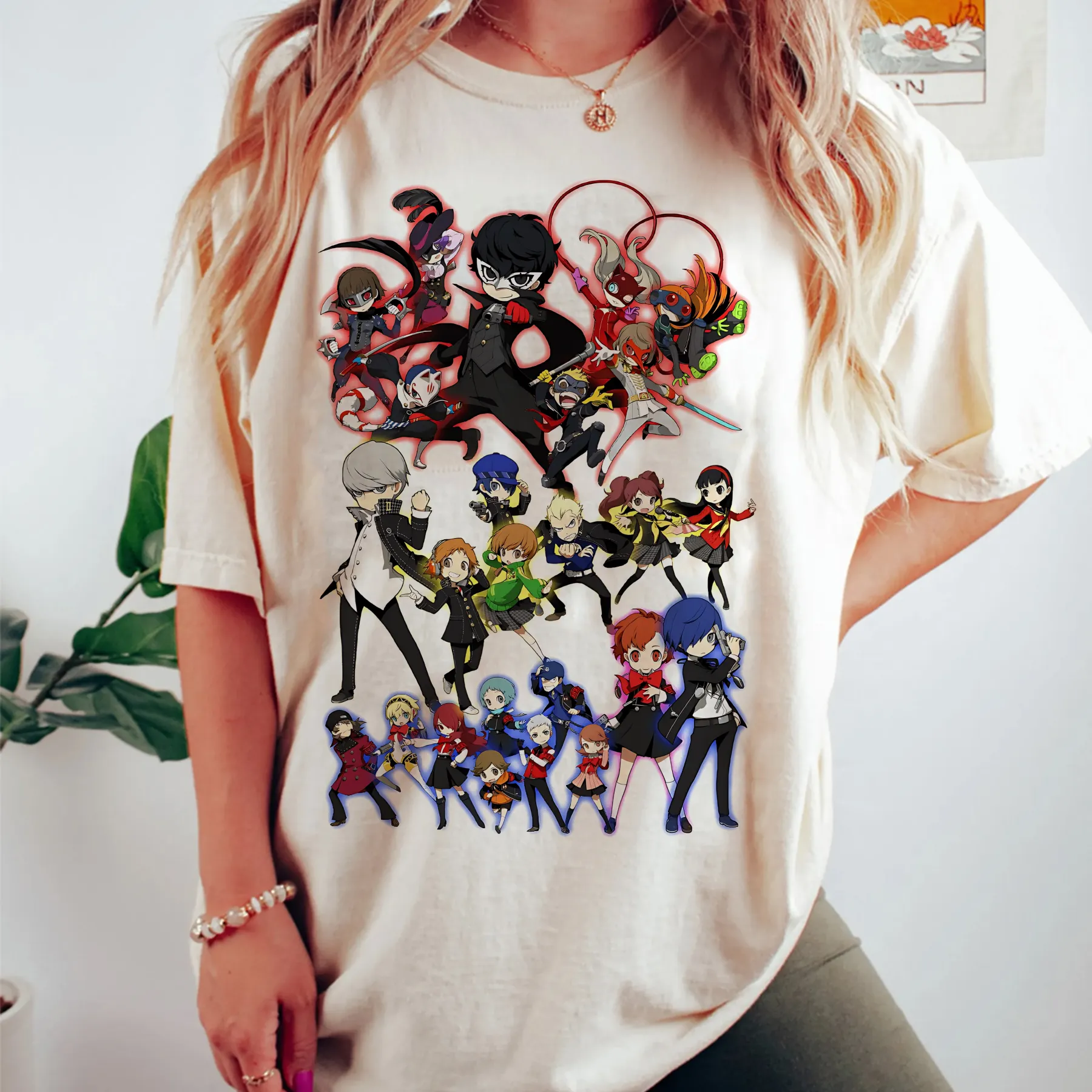 Persona 5 Phantom Thieves Girls Unisex T-shirt