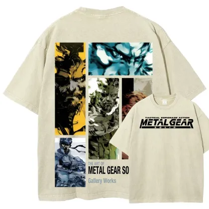 Metal Gear Solid Washed T-Shirt