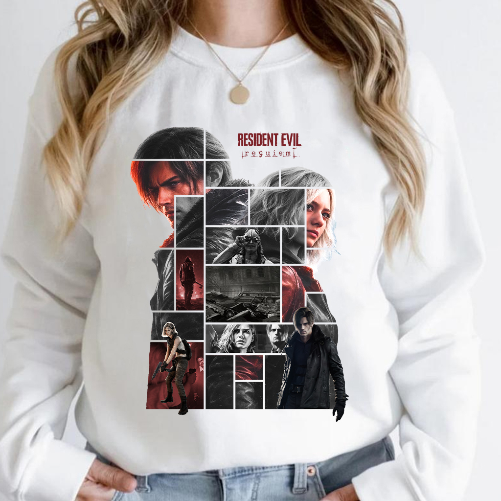 Leon Kennedy Resident Evil 9 Oversized T-shirt/Crewneck/Hoodie