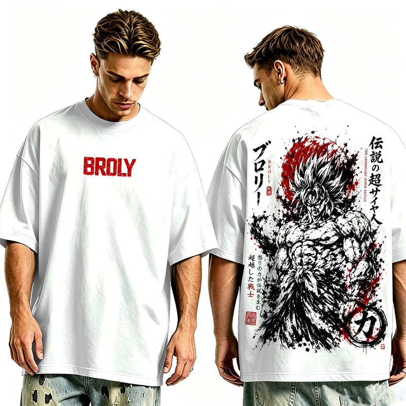 Broly Legendary Saiyan Pump Cover Oversized T-shirt/Crewneck/Hoodie