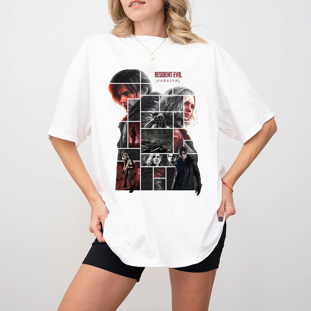 Leon Kennedy Resident Evil 9 Oversized T-shirt/Crewneck/Hoodie