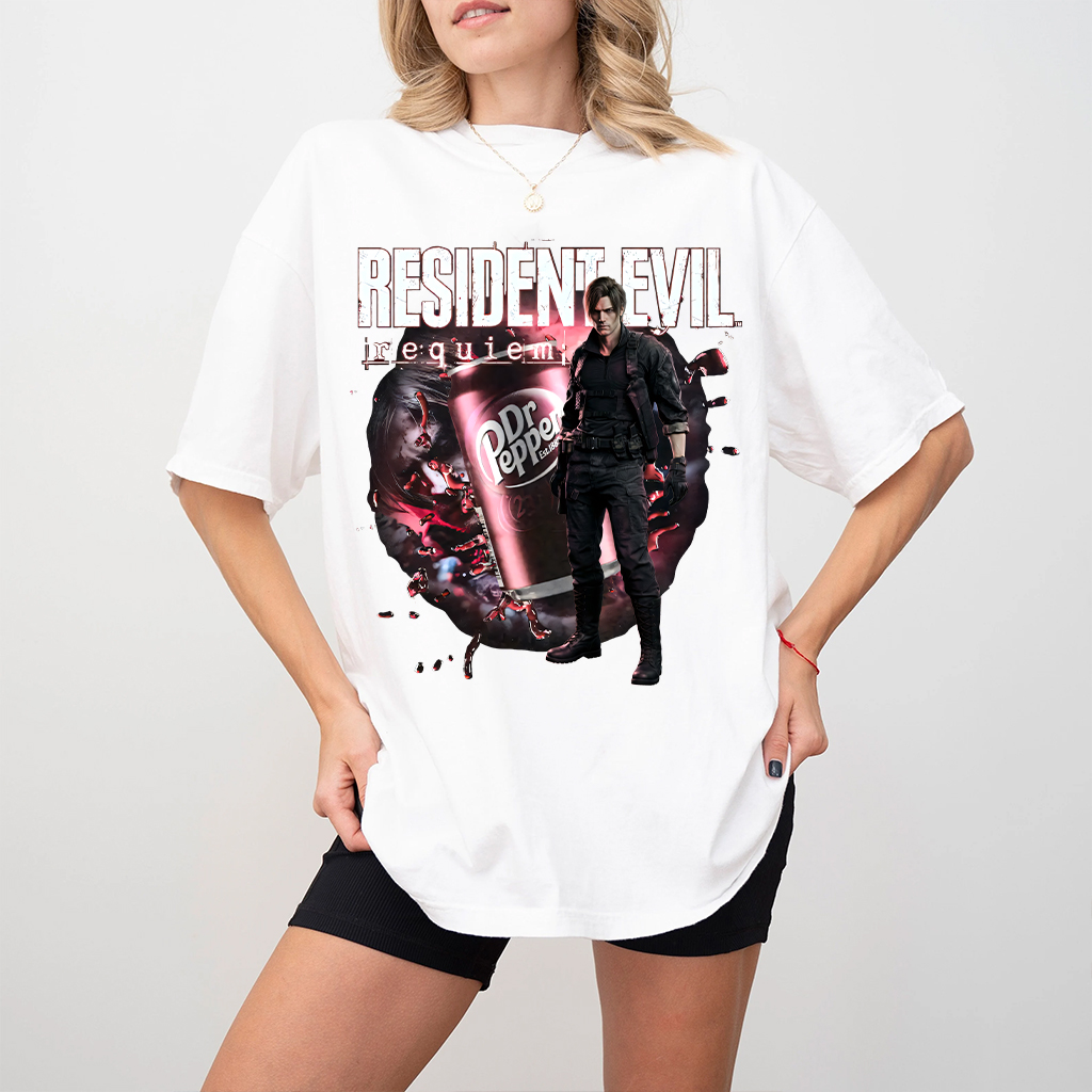 Dr. Pepper x Resident Evil Requiem Oversized T-shirt/Crewneck/Hoodie