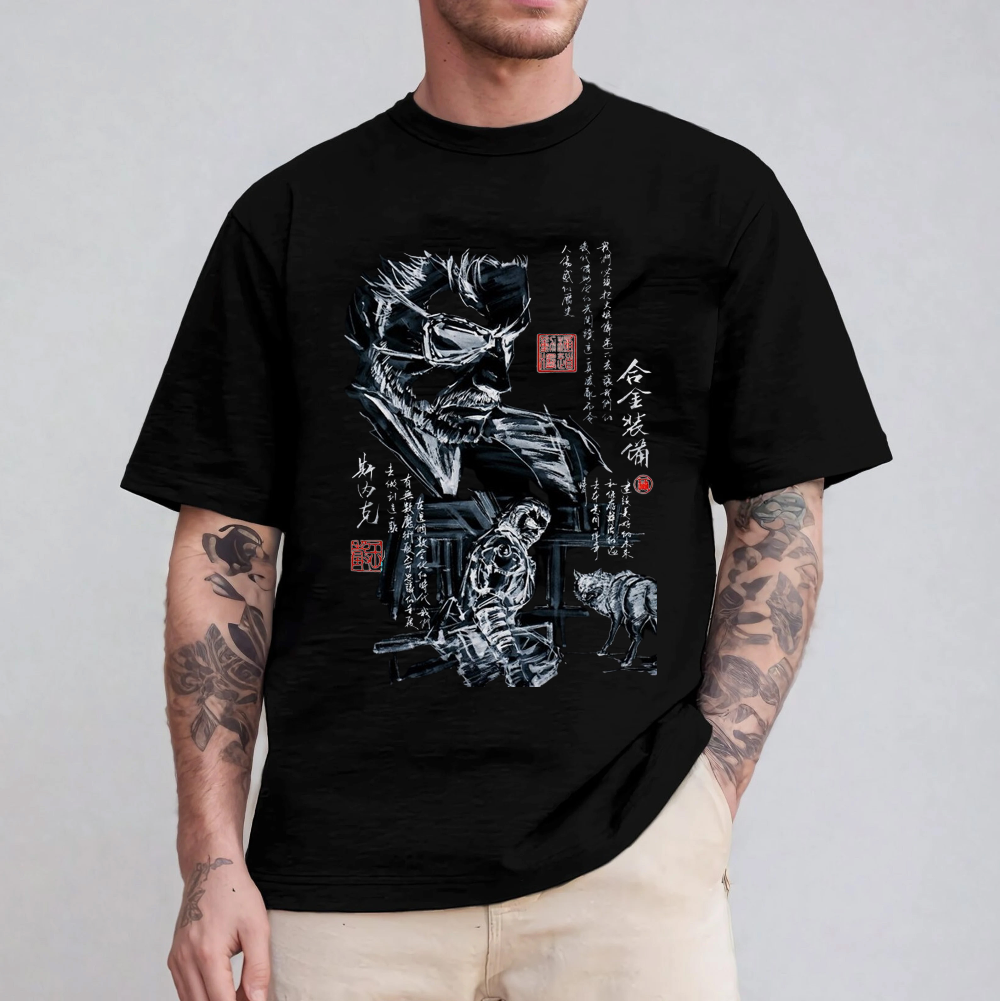 Game Metal Gear Solid Cotton Shirt
