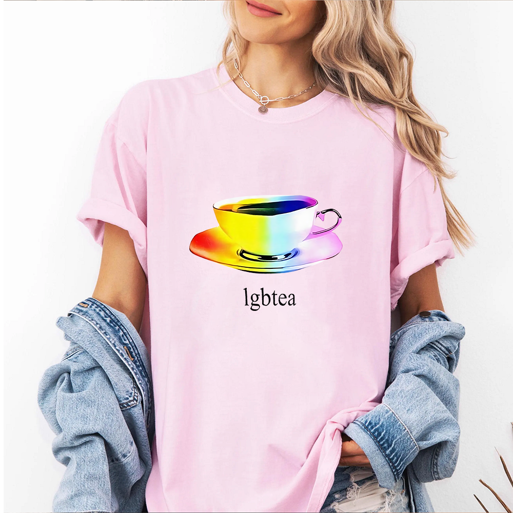 Colorful tea Lgbtea LGBT Unisex T-shirt/Crewneck/Hoodie