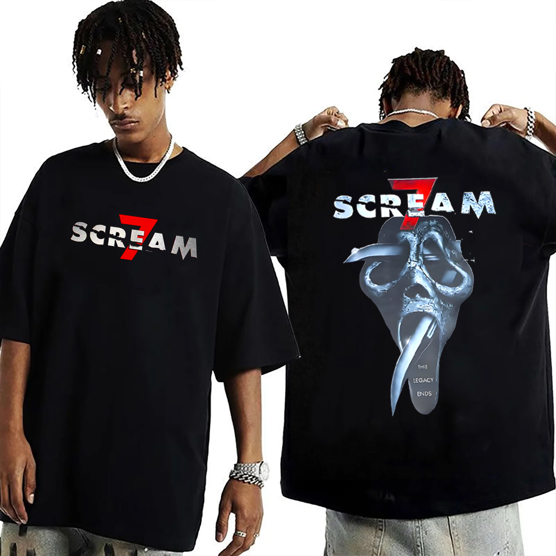 Scream 7 Oversized T-shirt/Crewneck/Hoodie