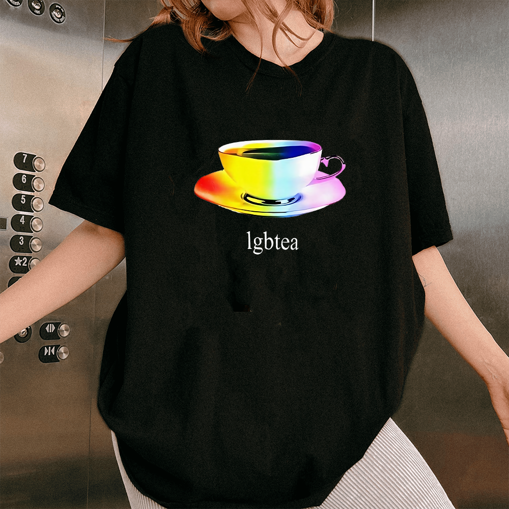 Colorful tea Lgbtea LGBT Unisex T-shirt/Crewneck/Hoodie