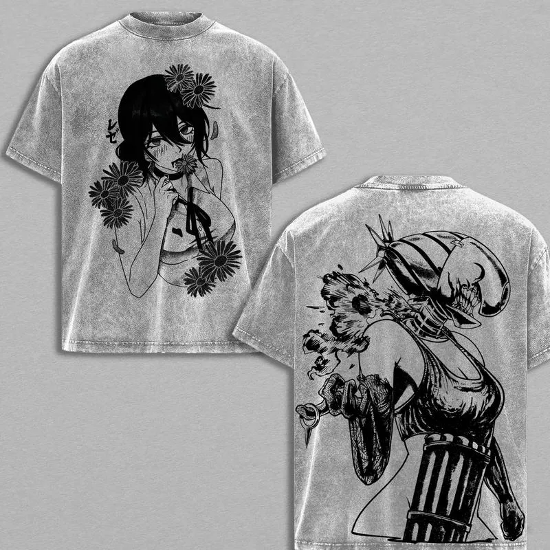 Polera Chainsaw Man T-shirt/Crewneck/Hoodie